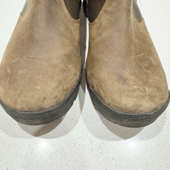 Danner Men's Crafter Romeo 3" Brown Hot Weather Leather Work Boots Sz 14 - Picture 5 of 10